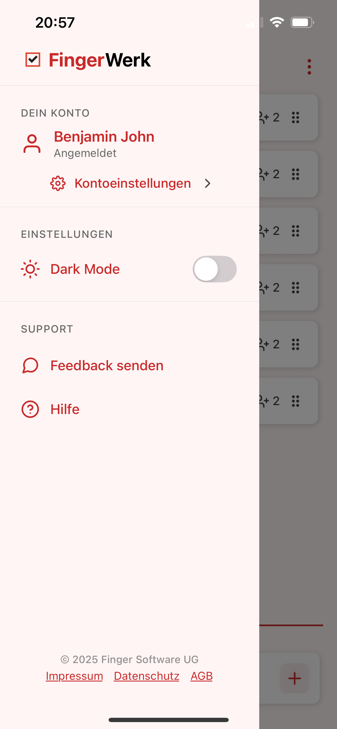 Fajo – App Screenshot 2